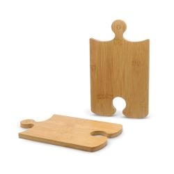 Accesorios Cocina | Set de Tablas de Bambú Puzzle con logo | Regalos Corporativos Personalizados