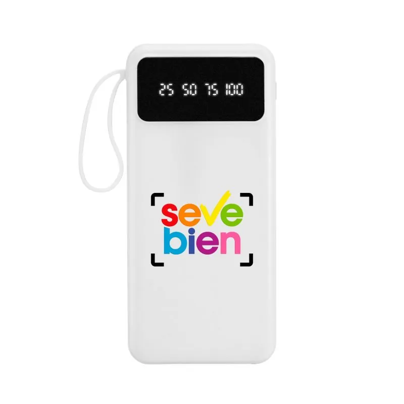 Power Banks Personalizados | PowerBank multipuerto Michigan con logo | Regalos Corporativos Personalizados